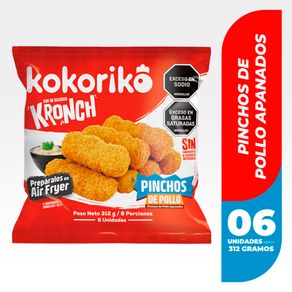 Pinchos de pollo x 6 unidades