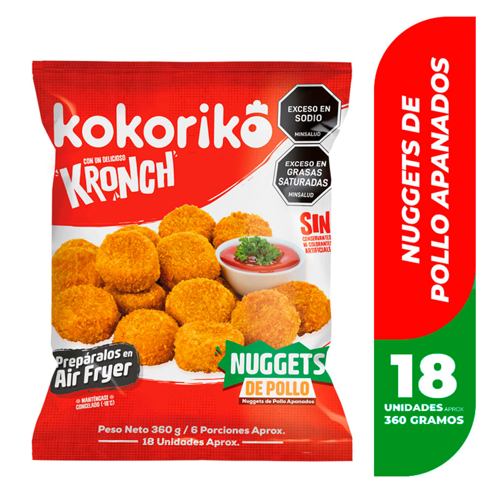 Nuggets de Pollo x360grs 7 Porciones