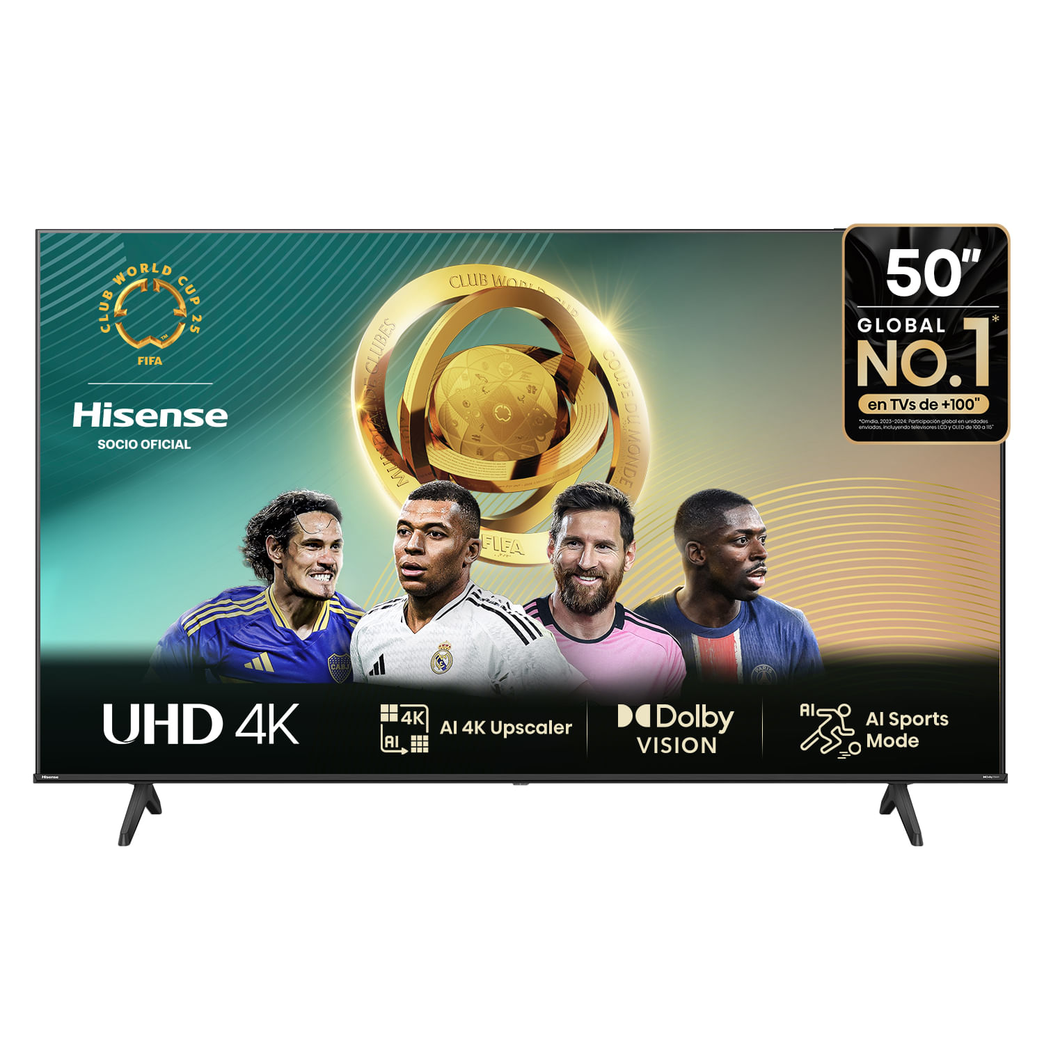 Televisor Hisense 43 pulgadas UHD 4K Smart TV 43A6N