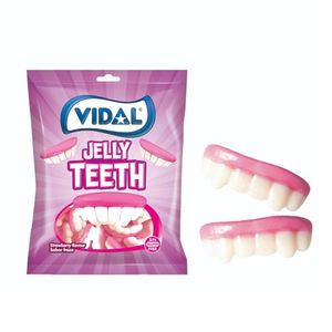 Gomas vidal jelly teeth x 90g