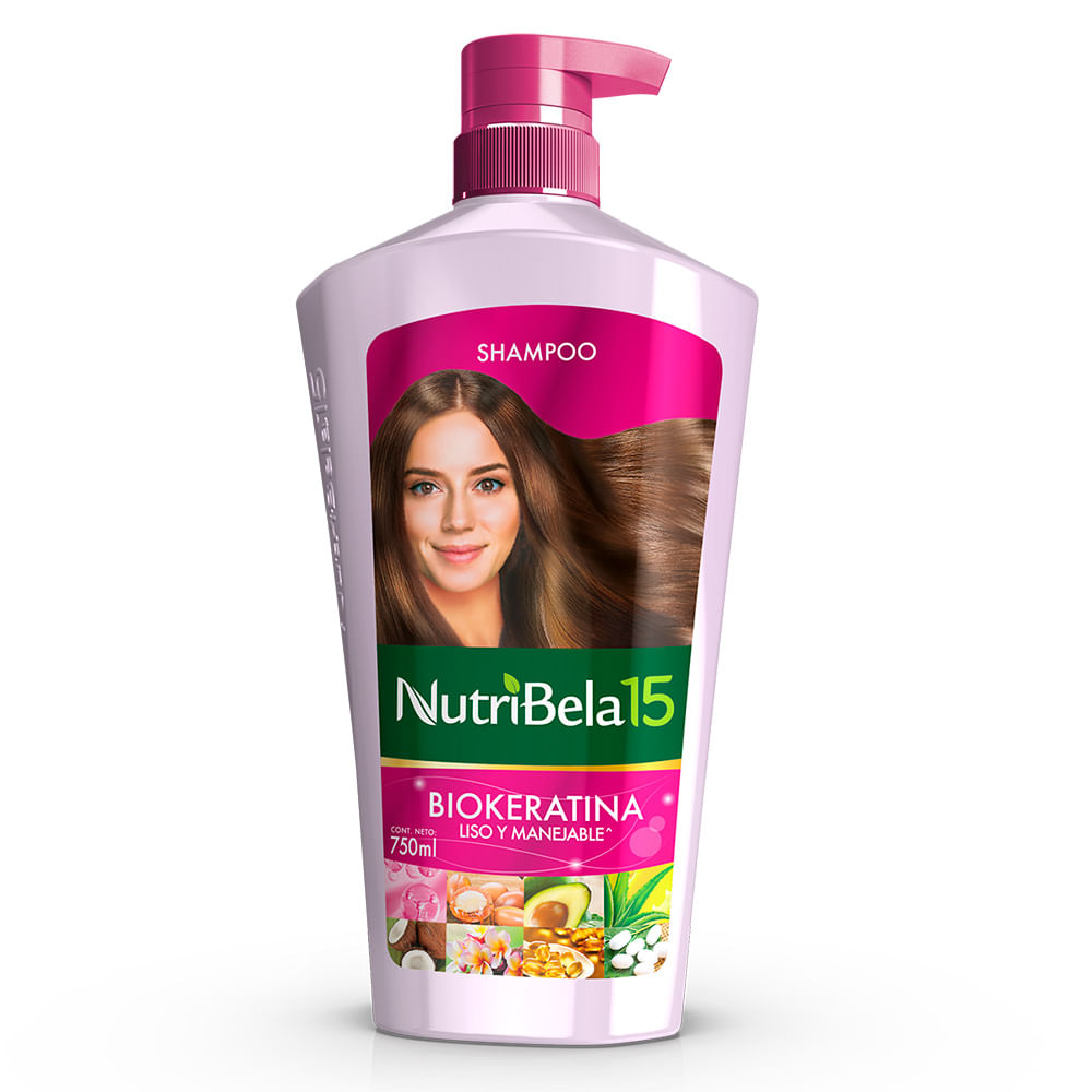 Shampoo nutribela biokeratina x750ml