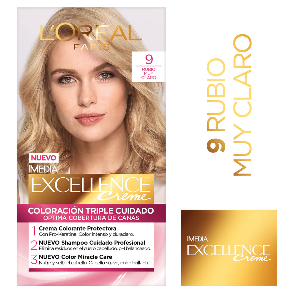 Tintura L’Oreal Excellence Tono 9