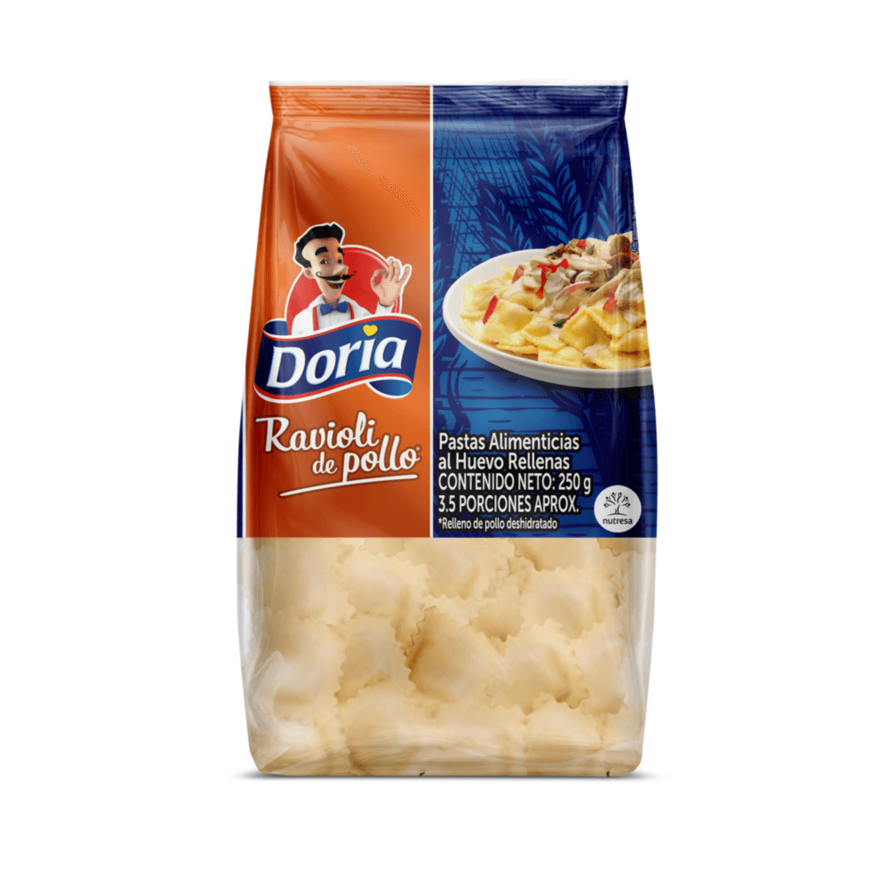 Pasta Ravioli De Pollo Doria 250g