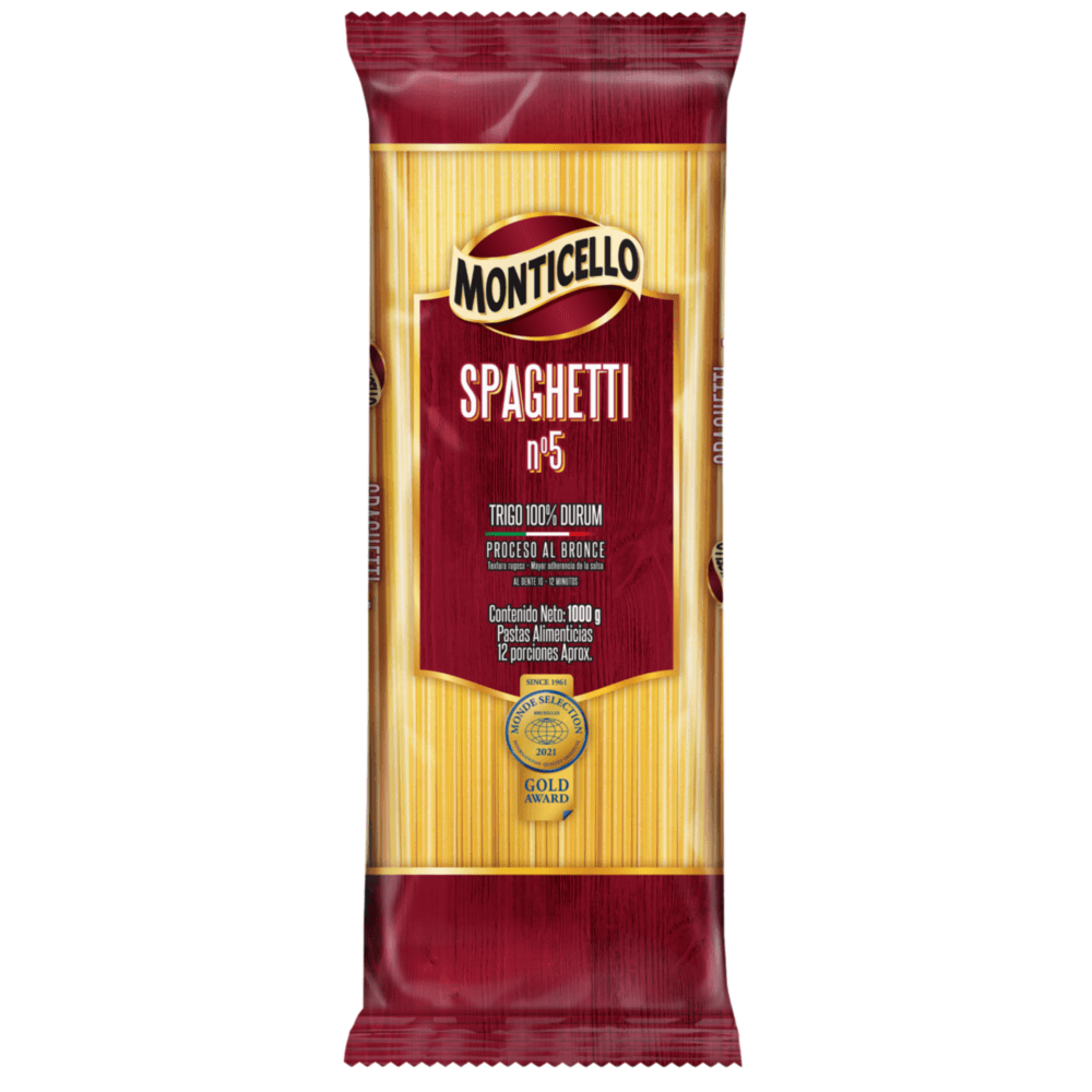 Pasta Monticello Spaghetti N°5 1000g