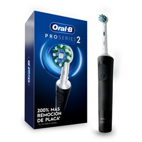 Cepillo de Dientes Eléctrico Oral B PRO Series 2 Cabezal Redondo Advanced Clean Negro