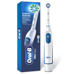 Cepillo de Dientes Eléctrico Oral-B Power Cabezal Redondo Precision Clean Blanco