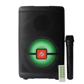 Parlante  Con Microfono Inalambrico Y Control Bluetooth