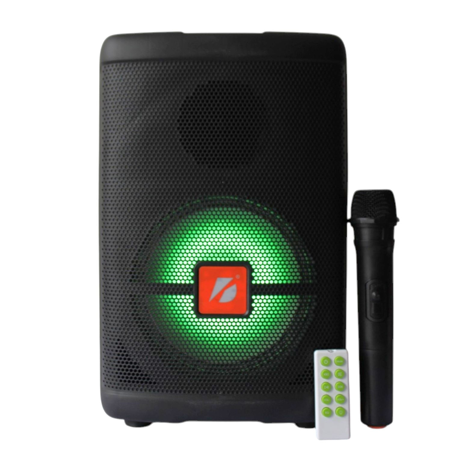 Parlante Con Microfono Inalambrico Y Control Bluetooth