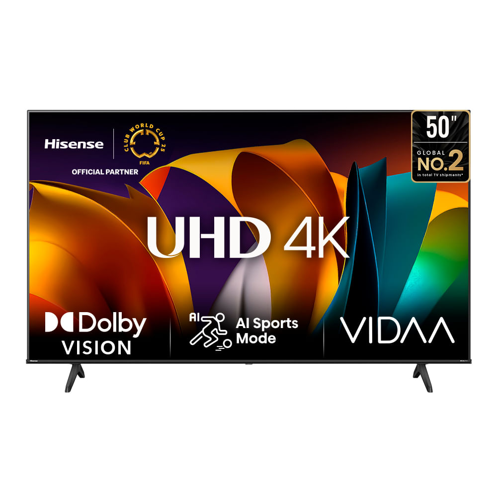 Televisor Hisense 50 pulgadas UHD 4K Smart TV 50A6N