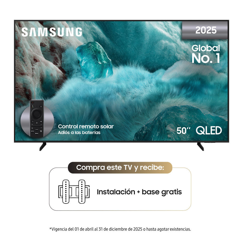 Televisor Samsung 50'' QLED 4K Smart TV QN50Q7FAAKXZL