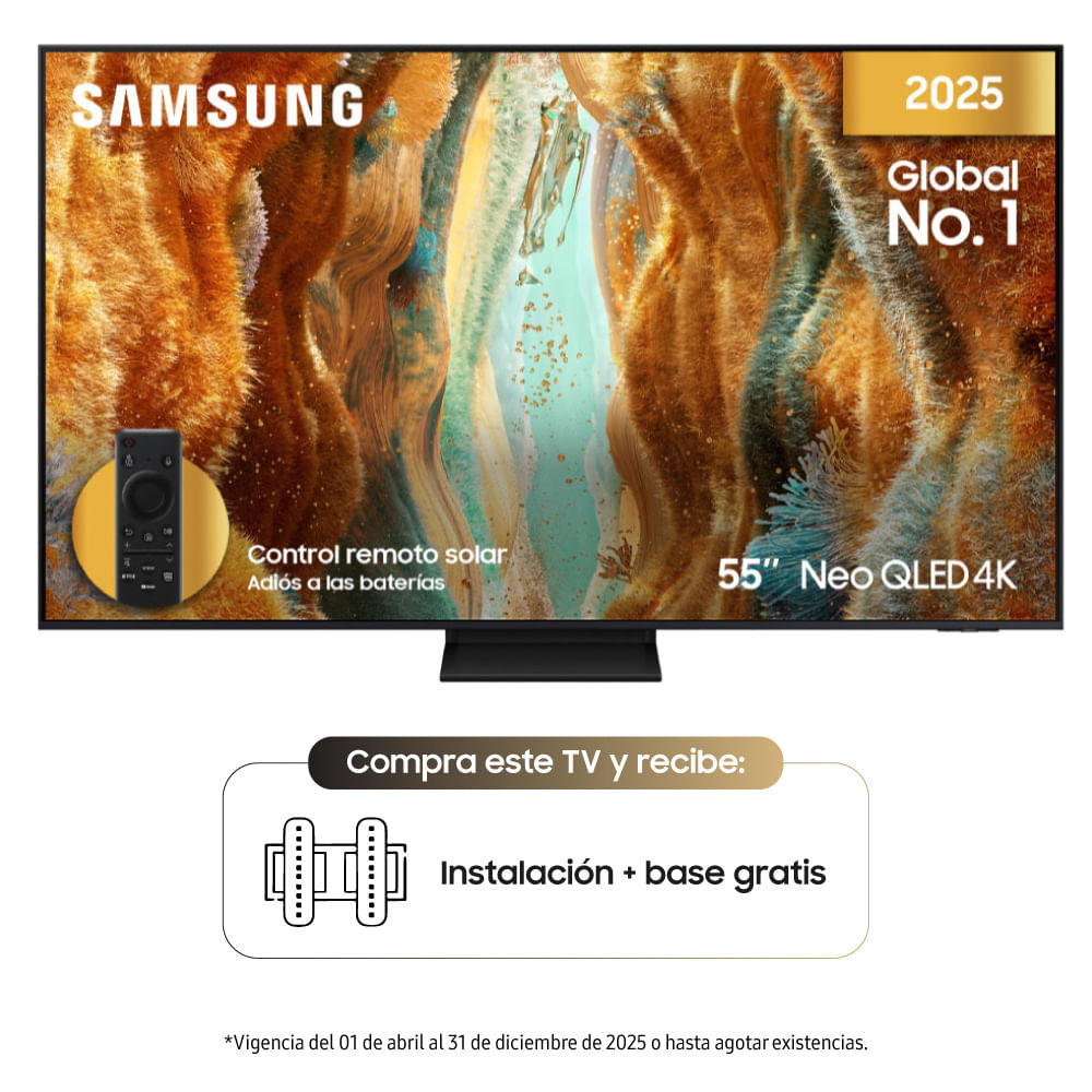 Televisor Samsung 55'' QLED 4K Smart TV QN55QN70FAKXZL