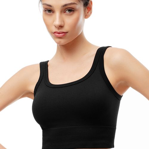 Camiseta Manga Sisa Largo Crop Tejido Seamless Femenino Lape Gef Talla L
