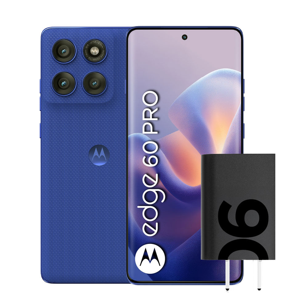 Celular Moto Edge 60 Pro 12GB 512GB Azul