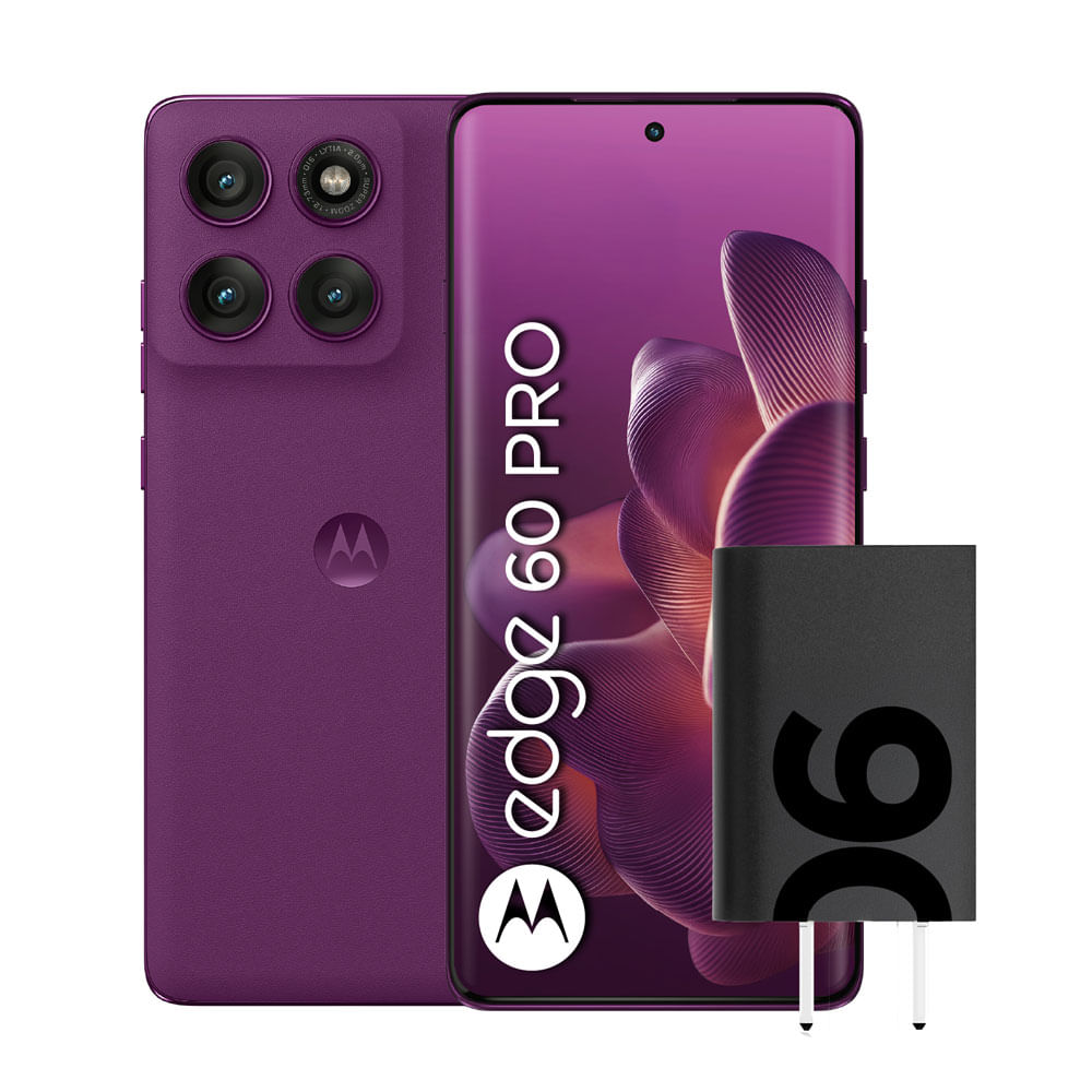 Celular Moto Edge 60 Pro 512GB 12GB Morado