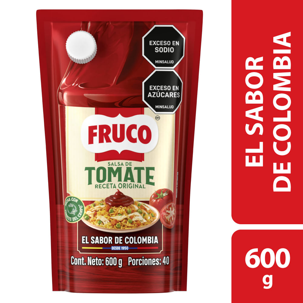 Salsa de Tomate Fruco Doypack 600g