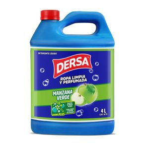 Detergente Dersa líquido manzana x4000ml