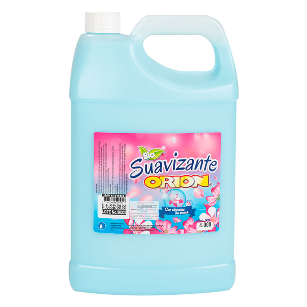 Suavizante Orión Bio Capsulas Perfume x4000ml