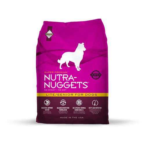 Alimento Nutra Nuggets Lite Senior 7,5kg