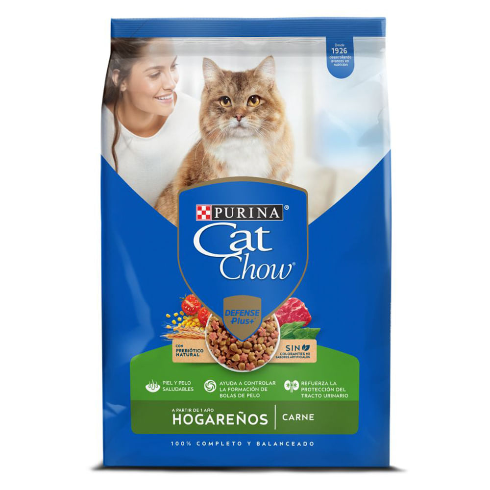 Alimento para gatos purina adulto hogareños x1.5kg Cat Chow