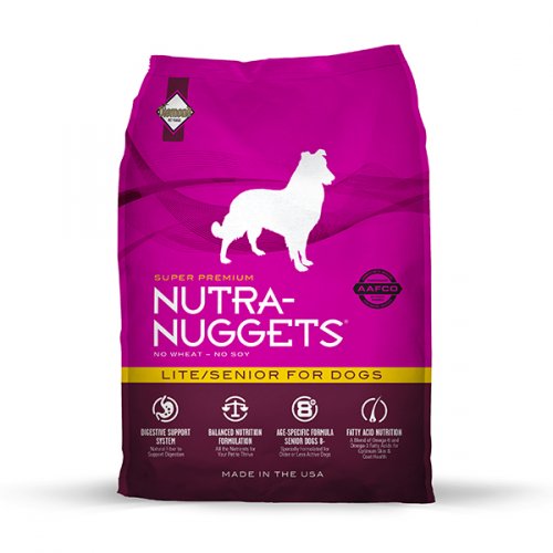 Alimento Nutra Nuggets Lite Senior 15kg