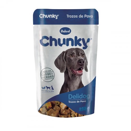 CHUNKY DELIDOG DE PAVO X 250 GR
