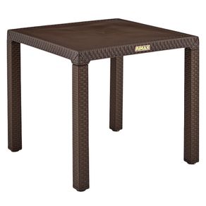 Mesa Rimax Eterna Wengue en Plástico de 80,5x72,5cm