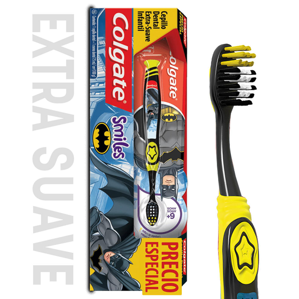 Cepillo de Dientes Niños Colgate Smiles + Crema Dental Smiles 6+