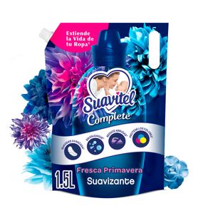 Suavizante Suavitel Complete Fresca Primavera Doypack 1.5 lt