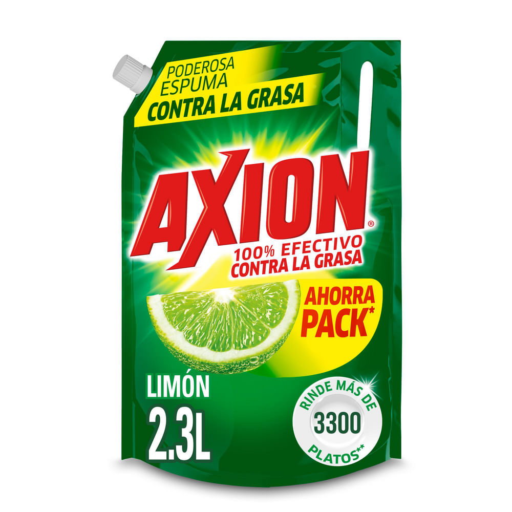 Lavaplatos Liquido Axion Limon 2.3lt