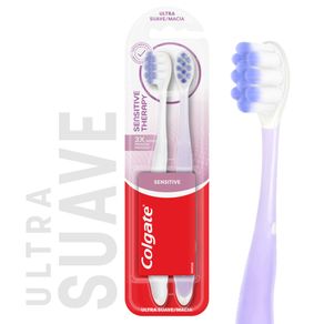 Cepillo de Dientes Sensibilidad Colgate Ultra Suave x2 Unidades