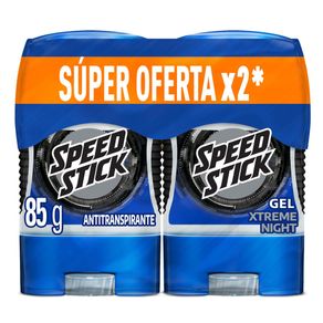 Desodorante Hombre Speed Stick Xtreme Night Gel x2und x85g c-u
