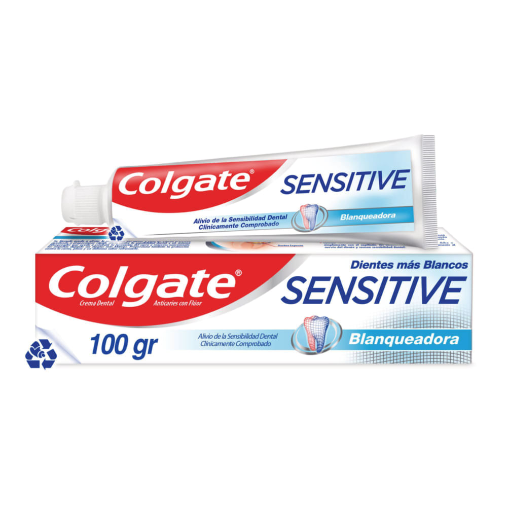 Crema Dental Sensibilidad Colgate Sensitive Blanqueadora 73ml