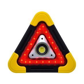 Luz de Señalización Vial LED Solar y USB