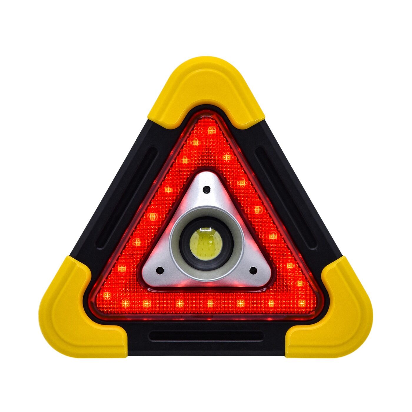 Luz de Señalización Vial LED Solar y USB