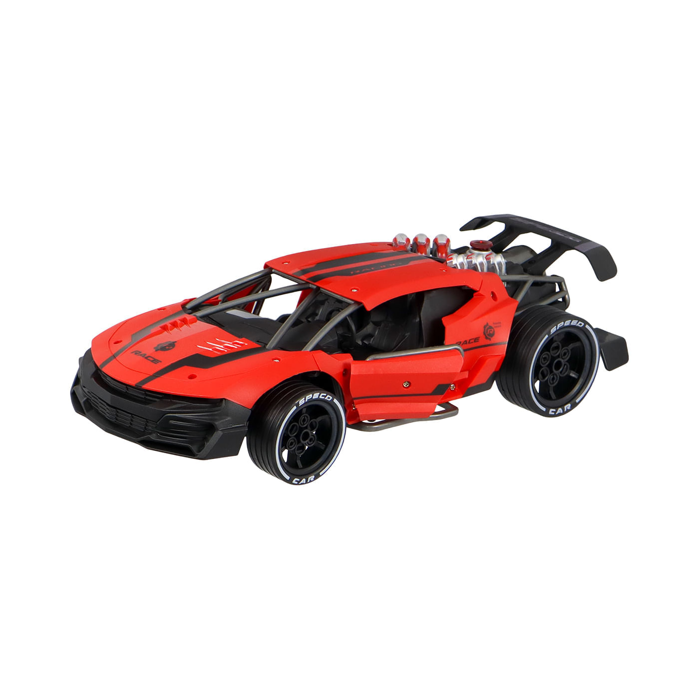 Carro a Control Remoto Beyond the Road Rojo