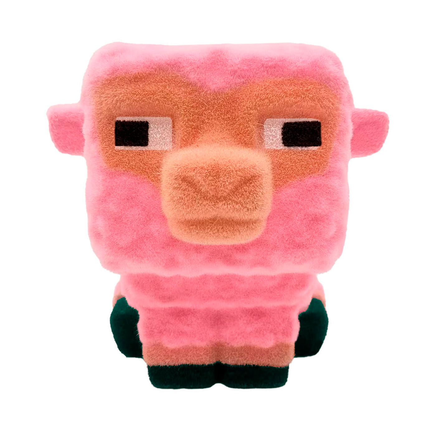Muñeco Squishy Peludito Minecraft Oveja Cozzies 20 cm Suave Textura Especial