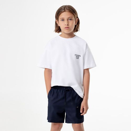 Bermuda Regular Fit Tejido Plano Lofra Kd Gef Talla 10