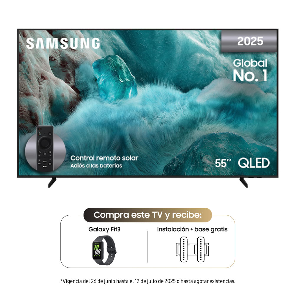 Televisor Samsung 55'' QLED 4K Smart TV QN55Q7FAAKXZL