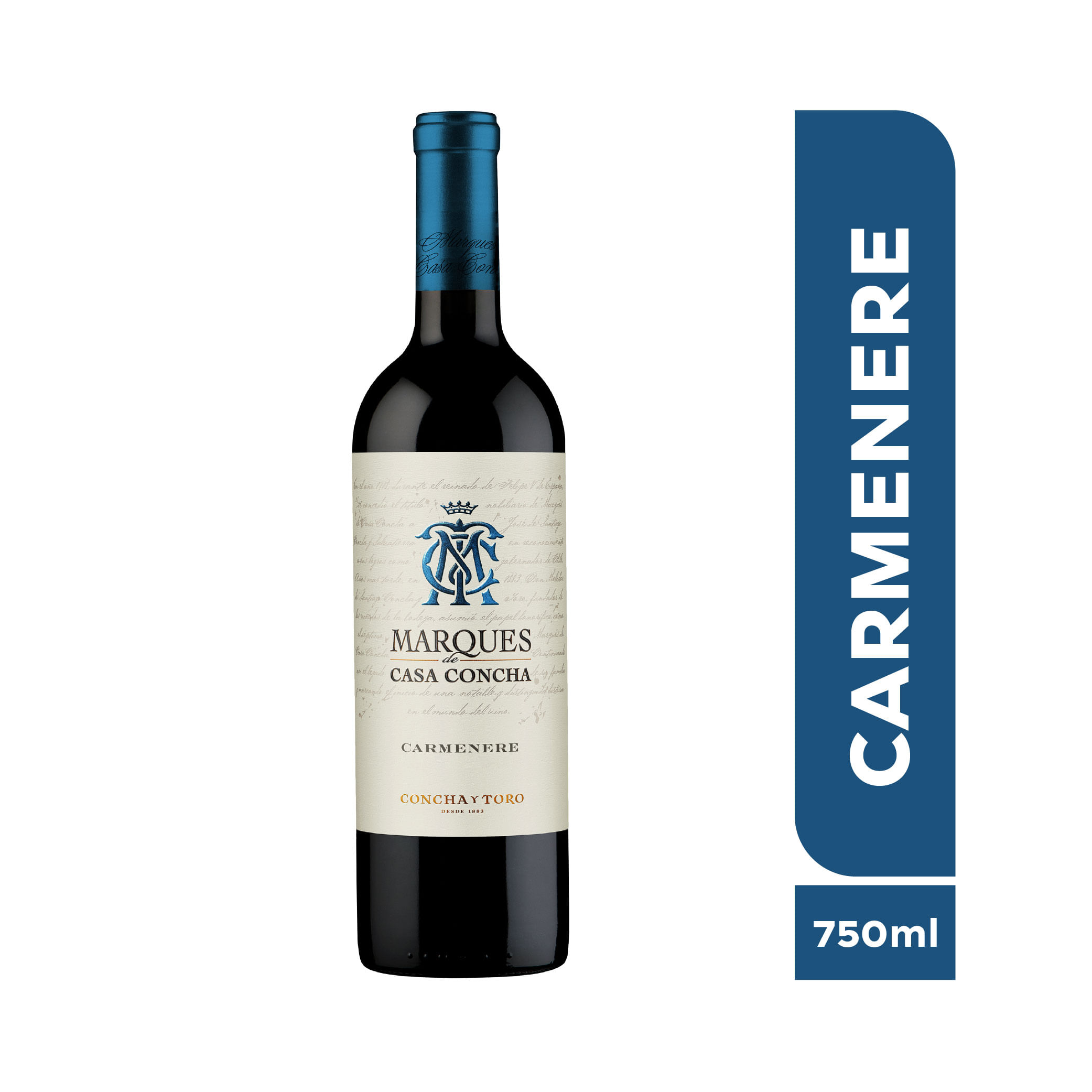 Vino Tinto Marqués Casa Concha Carmenere 750ml