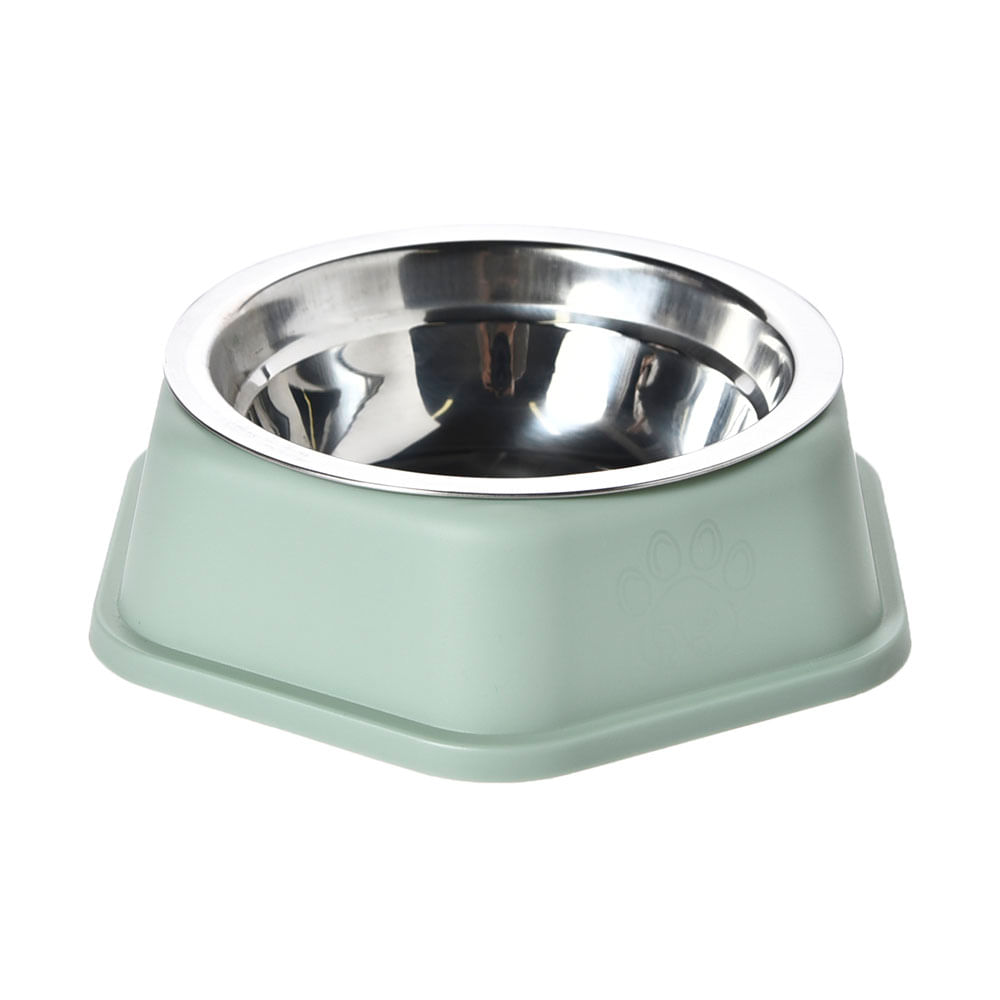 Plato Acero 280ml Verde