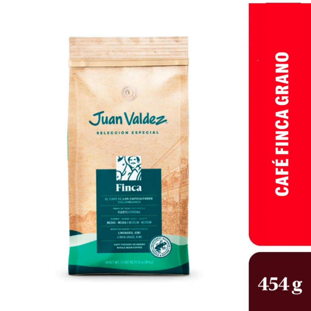 Café Juan Valdez Finca Grano 454gr