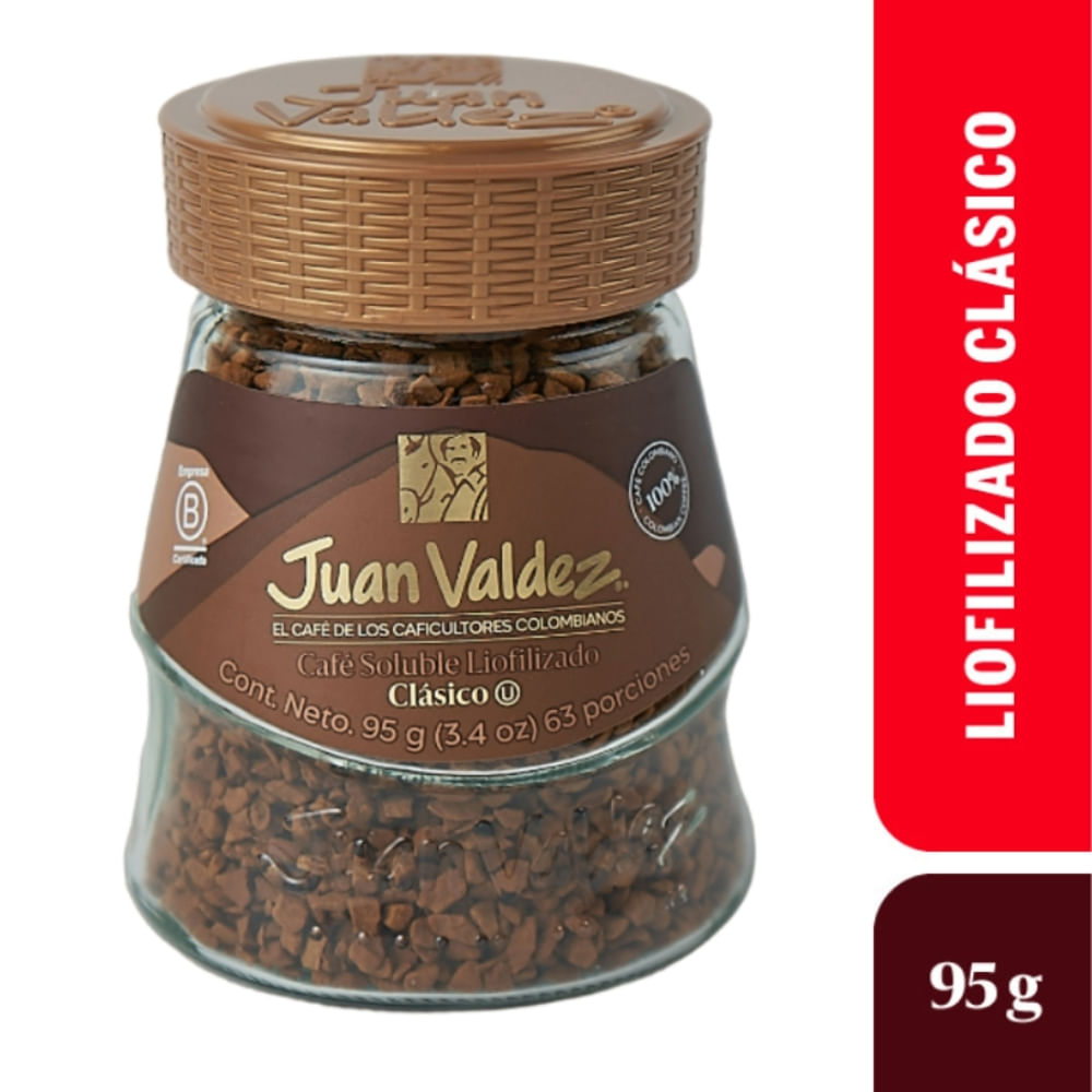 Café Juan Valdez Liofilizado Clásico 95gr