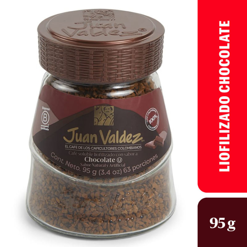 Café Juan Valdez Liofilizado Chocolate 95gr