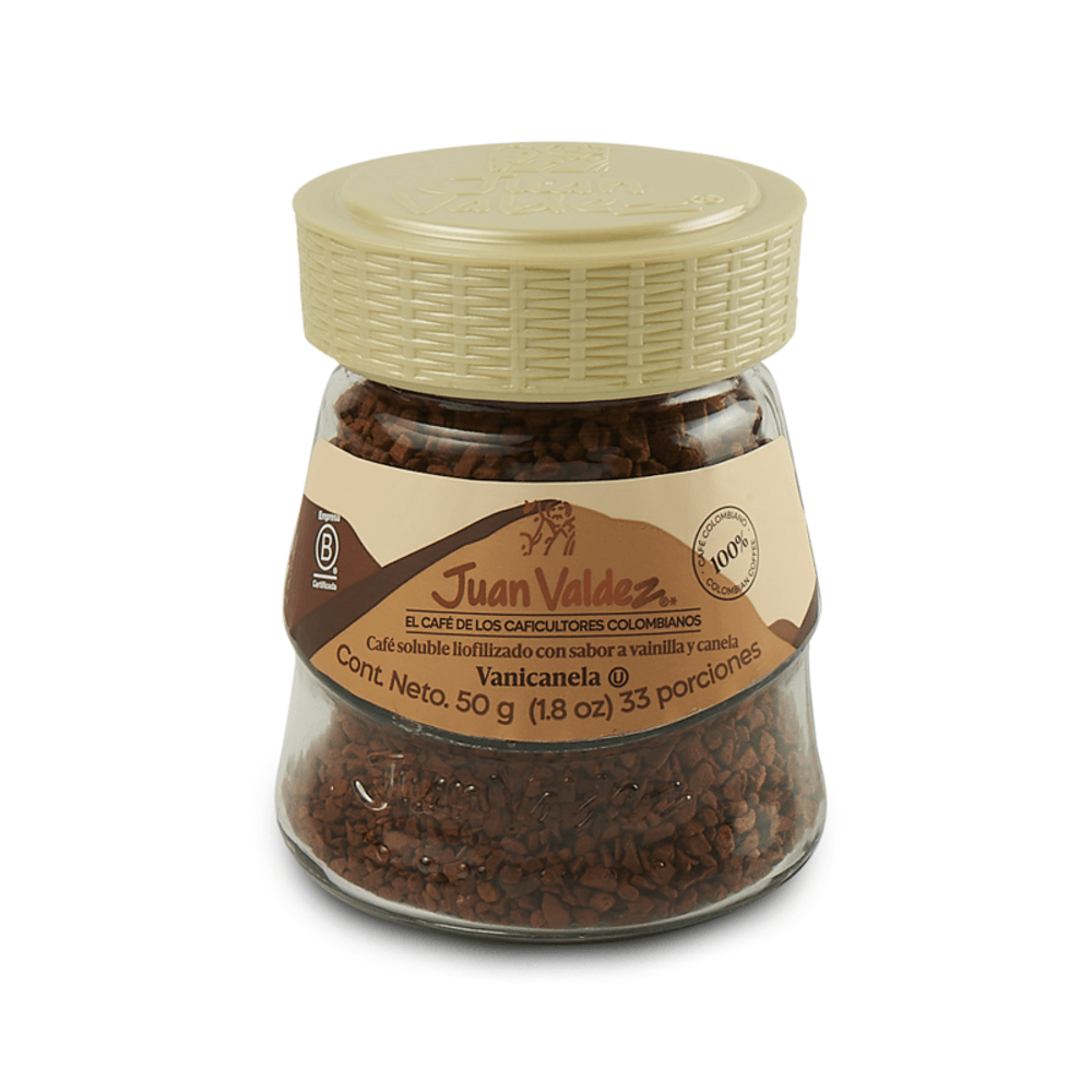 Café Juan Valdez Liofilizado Vanicanela 50gr