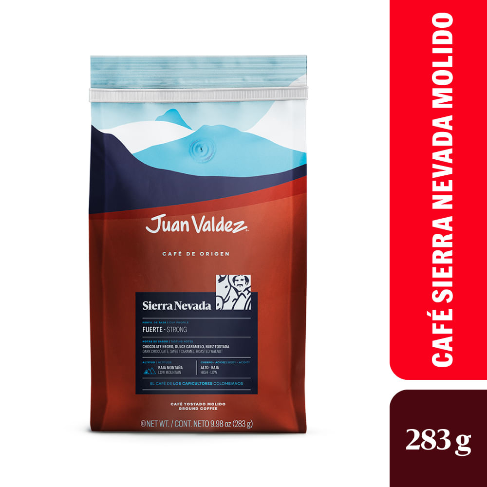 Café Juan Valdez Origen Sierra Nevada Molido 283gr