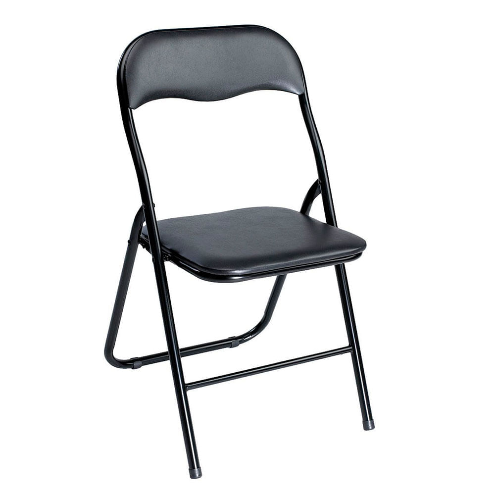 Silla plegable Mango 44x48x80cm negro M+Design