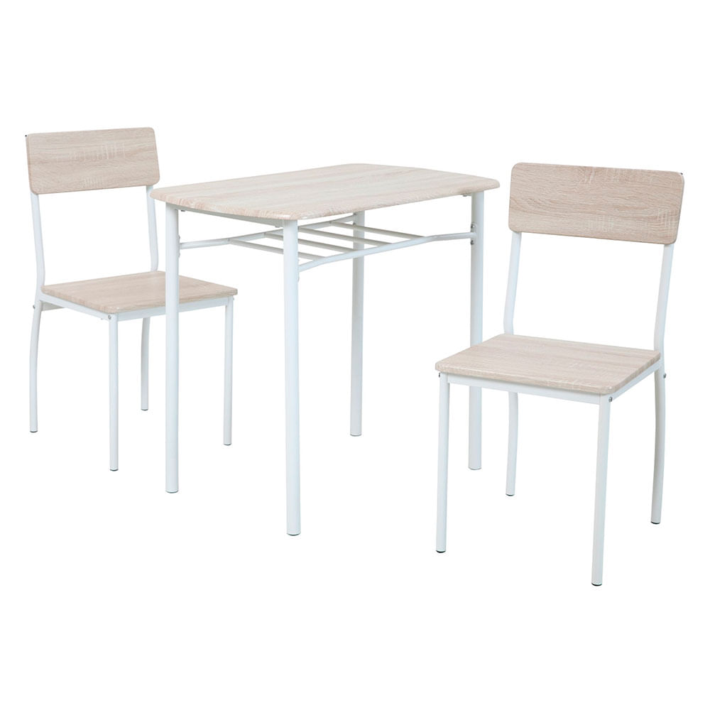 Set desayunador Ben beige/blanco M+Design