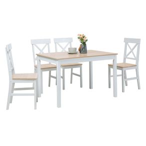 Comedor 4 Sillas Romance 2.0 natural M+Design
