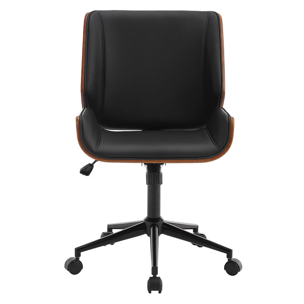 Silla ejecutiva Bosco 89x60x52 cm negro/café M+Design