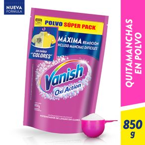 Quitamanchas Vanish Polvo Rosa 850grs